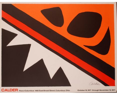 ALEXANDER CALDER
La Grenouille et Cie
Lithograph in colours
1971
Signed in the stone
63.5 x 81.5cm