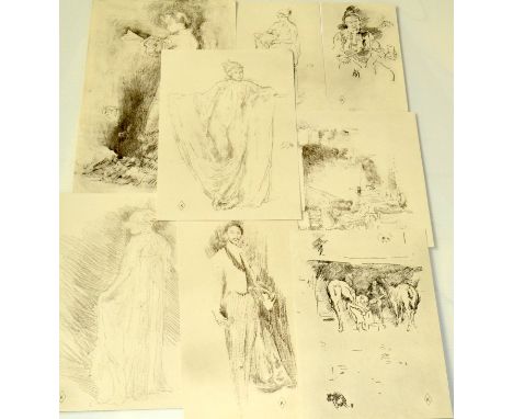 WHISTLER
Ten lithographic prints from the 1914 Kennedy Catalogue
Under the supervision of Thomas R Way
together with two lith