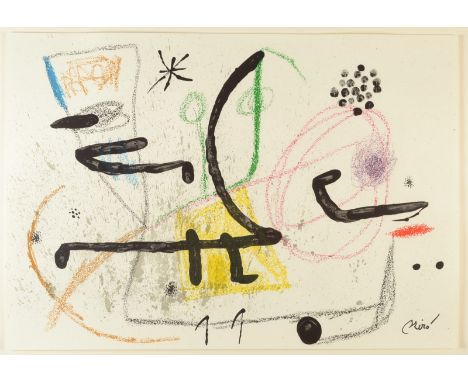 JOAN MIRO
Maravillas con Variaciones Acrosticas en el Jardin de Miro (IX)
Lithograph
50 x 71cm