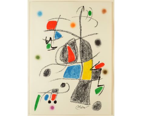 JOAN MIRO
Maravillas con Variaciones Acrosticas en el Jardin de Miro (IV)
Lithograph
49 x 36cm