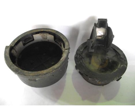 A Second World War military aircraft compass, model Azimuth No 4, Ref No 6/A0890