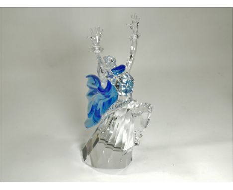 A Swarovski crystal female figure with arms outstretched, Isadora' designed by Adi Stocker, from the Magic of Dance in origin