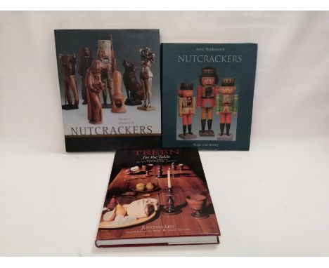 Three art reference books about treen,  The Art &amp; Character of Nutcrackers' by Arlene Wagner, from the Leavenworth Nutcra