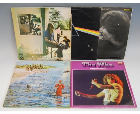 Pink Floyd, Ummagumma, Harvest label SHDW 1, gatefold sleeve and Dark Side Of The Moon SHVL 804, gatefold sleeve, together wi