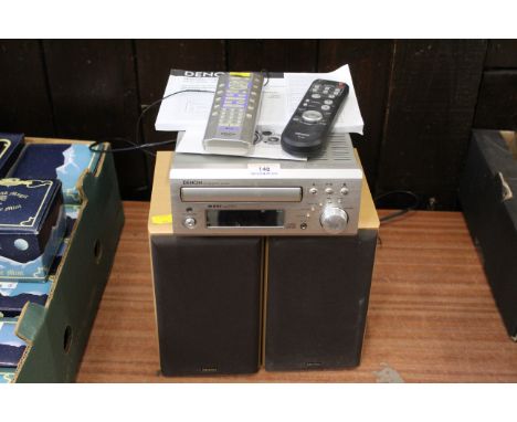 Dennon speaker system with remotes