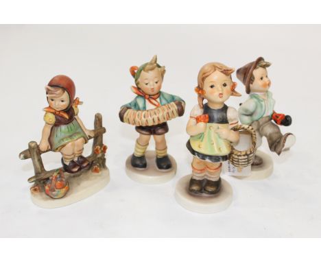 Four Hummel figures 