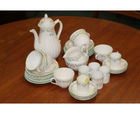 Royal Worcester part coffee set