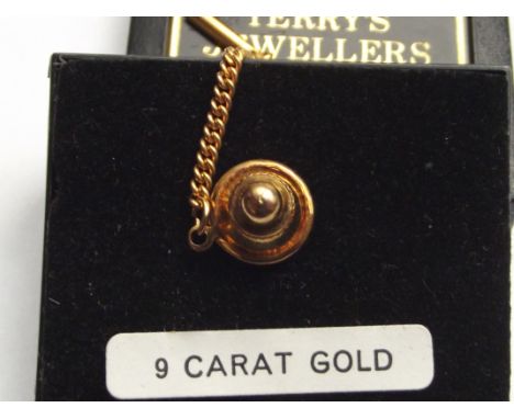 9 carat gold tie stud 