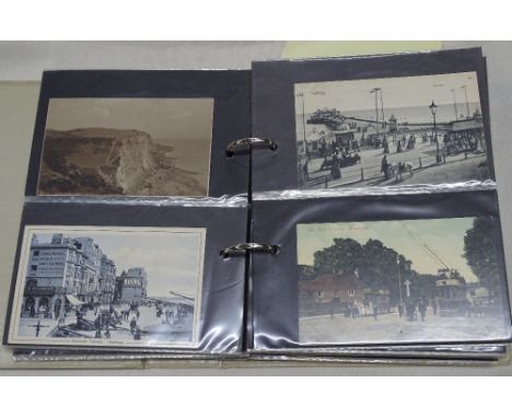 An album of 198 Vintage Hastings postcards.