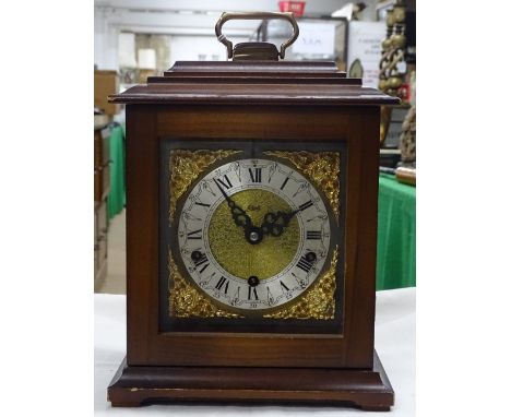 A Schatz 3-train mantel clock.