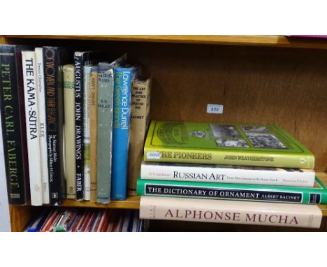 Art books, Faberge, etc.