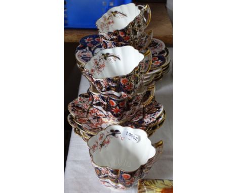 5 Shelley Wileman cups, saucers and plates.
