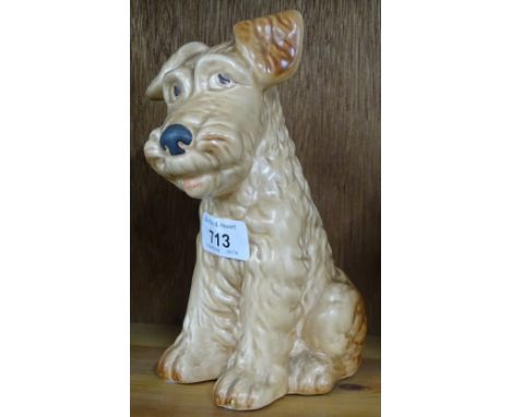 A beige Sylvac Terrier.