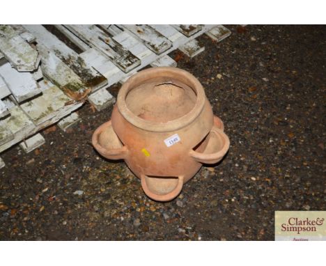 A strawberry planter