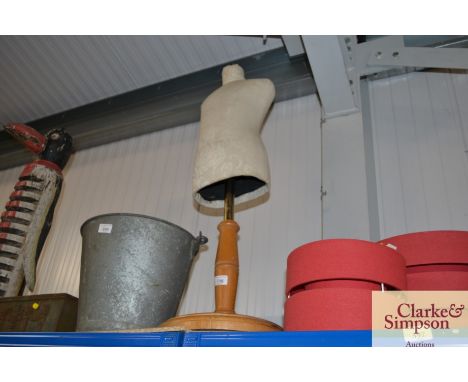 A tailors mannequin 