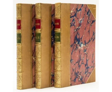 NO RESERVE Australian novelist.- Rowcroft (Charles) Evadne, or an Empire in its Fall, 3 vol., first edition, endpapers and ti