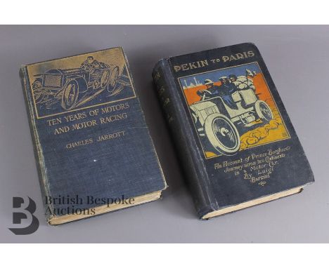 Luigi Barzini 1907 Peking to Paris - Account of Prince Borghese's journey across two continents in a motor-car, published E. 