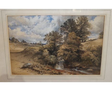 R MCKAY Dalhousie Burn, signed, watercolour, 34 x 50cm, Mackintosh Patrick prints and another two (5) Condition Report: Avail