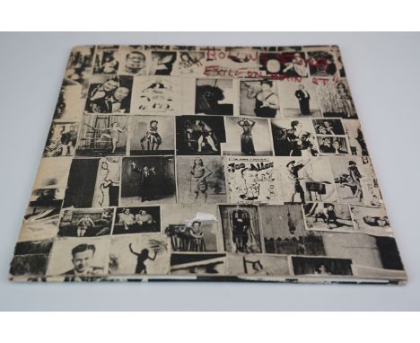 Vinyl - the Rolling Stones Exile on Main Street, no postcards, vinyl and sleeves vg