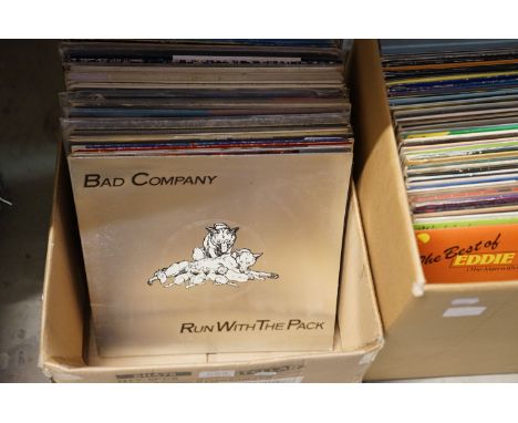 Vinyl - Around 50 LPs to include David Bowie x 3, Jimi Hendrix, Santana, Bad Manners, Rolling Stones etc condition varies 