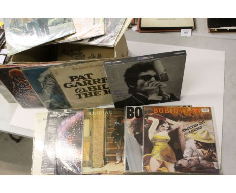 Vinyl - 23 Bob Dylan LPs to include the Bootleg Series vol 1-3, Rare &amp; Unreleased 1961-1991 boxset, vg overall but varies