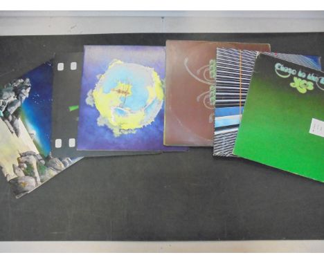Vinyl - Yes collection of 6 later reissue LP's to include Tales From (K 80001) The Yes Album (K 40106) Fragile (K 50009) Yes 