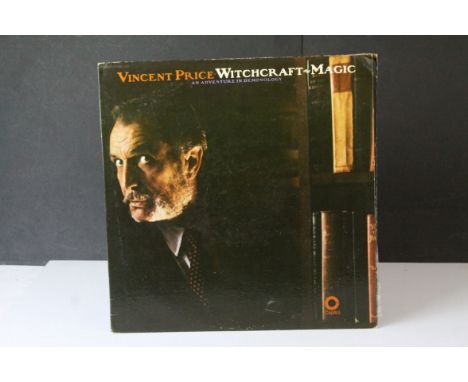Vinyl - Vincent Price Witchcraft Magic LP on Capitol SWBB342 gatefold sleeve with booklet US pressing sleeve, booklet, vinyl 