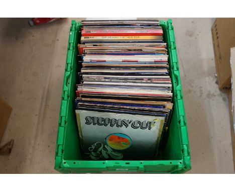Vinyl - Around 80 LPs and 12" singles circa 1980s to include Duran Duran, Eurythmics, Michael Jackson, ELP, conditions varies
