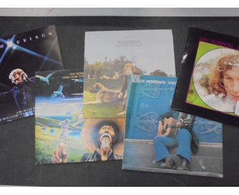 Vinyl - Van Morrison collection of 5 LP's to include Astral Weeks (K 46024), Saint Dominics Preview (K 46172), Veedon Fleece 