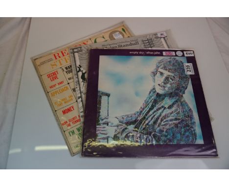 Vinyl - Three LP's to include Elton John Empty Sky (DJLPS 406), Vivian Stanshall Men Opening Umbrellas Ahead (K 56052) and Re