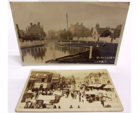 POSTCARDS - ASSORTED  Approximately fifty cards, including real photographic views of The Burroughs, Hendon; and Castle Combe
