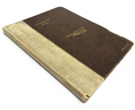 [CLASSIC LITERATURE]  Dickens, Charles. The Christmas Carol, a facsimile reproduction of the author's original manuscript, in