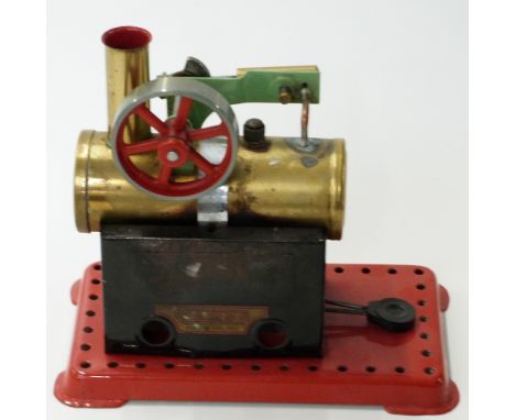 Mamod stationary live steam engine 