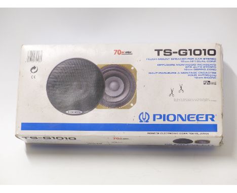 Pioneer TS-G1010 flush mount car stereo speaker, in original box 