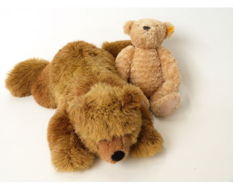 Two Steiff Teddy Bears comprising Urs, and one other, largest 50cm long