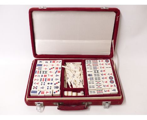 A Mahjong set