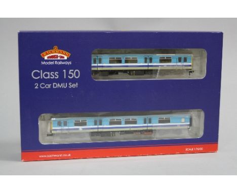 A BOXED BACHMANN OO GAUGE CLASS 150/1 SPRINTER TWO CAR DMU SET, no. 32-925Z, comprising unit 150 135 in original B.R. Provinc