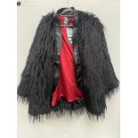 4x PunkRave Faux Fur Jackets (XS-M) RRP £70 each