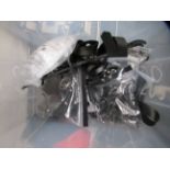 Large box of belts, harnesses and chockers/collars