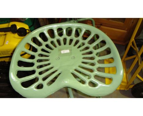 Tractor seat stool