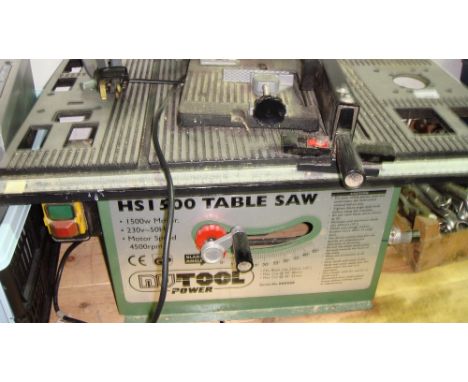 Nu Tool Power HSI 500 10 inch table saw