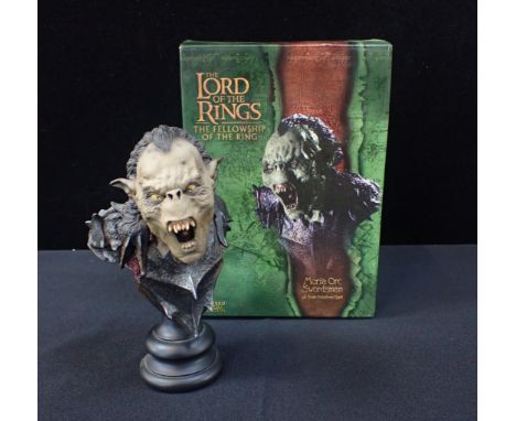 LORD OF THE RINGS SIDESHOW WETA BUST Moria Orc Swordsman, boxed