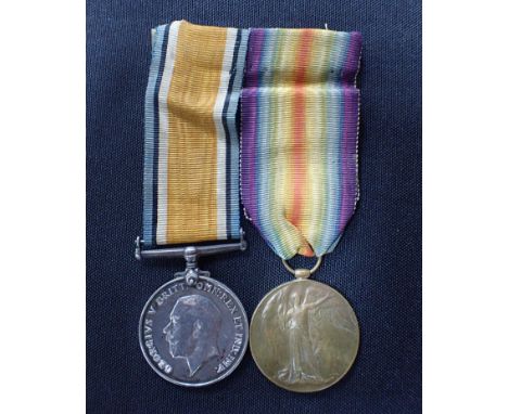 A WWI PAIR; PTE. G. WILLSTROP. W. YORK. R.265200