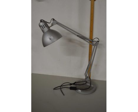 Anglepoise type desk lamp