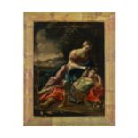 Francesco Solimena detto l'Abate Ciccio (Canale di Serino - Barra 1747) cerchia di