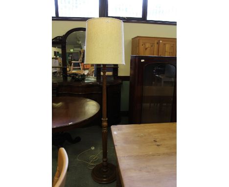 Walnut Standard Lamp
