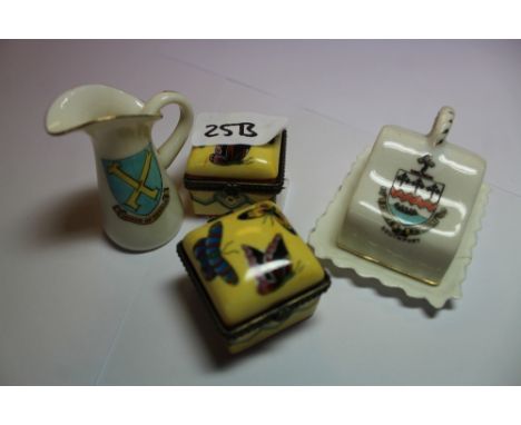 Various trinket boxes and miscellaneous