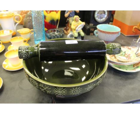 Portmeirion bowl and rolling pin
