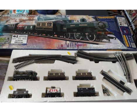 A Hornby Railways R.1000 GWR mixed traffic set in original box. 