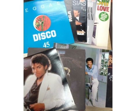 A small collection of 12" singles including "Where Is Your Love" Limited edition disco single, green vinyl) Jimmy Lindsay,"My
